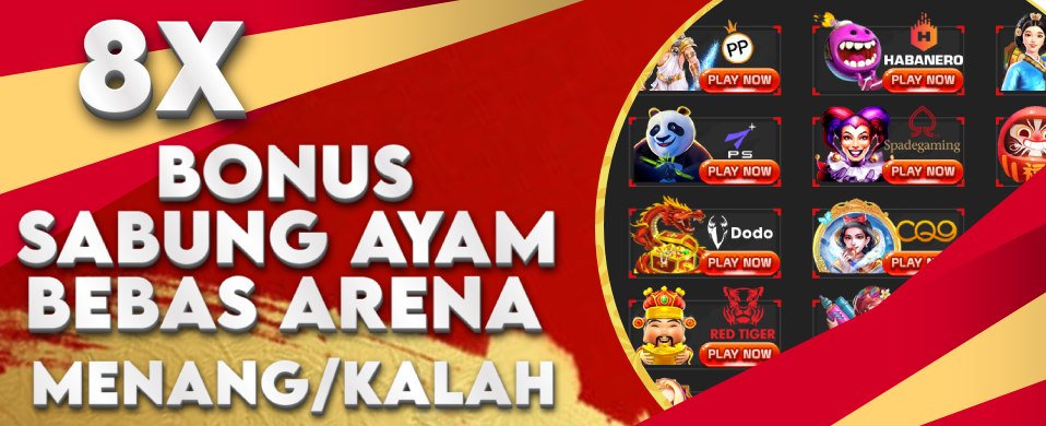 BONUS WIN/LOSE 8X BERUNTUN BEBAS ARENA